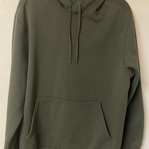 Athletic Works Men's Olive  Green Hoodie